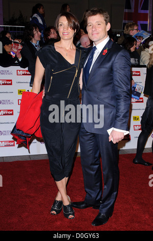 Ben Shephard with his wife Annie Pride of Britain Awards held at the Grosvenor House - Arrivals London, England - 08.11.10 Stock Photo