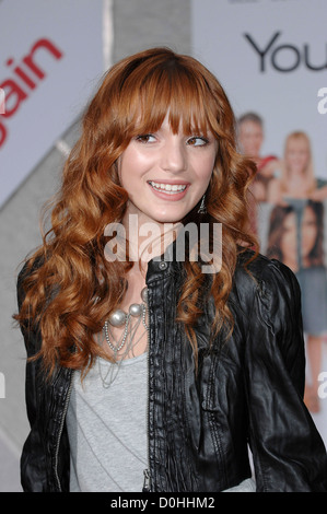 Bella Thorne Los Angeles Premiere of 'You Again' held at the El Capitan Theatre. Hollywood, California Stock Photo