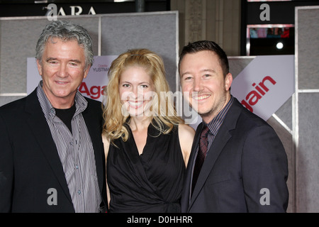 Patrick Duffy, son and daughter in law at the World Premiere of ...