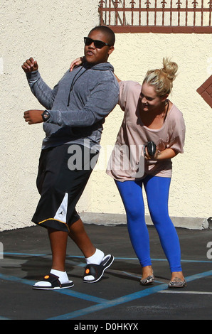 Kyle Massey outside the dance-rehearsal studio ABC-TV's 'Dancing with the Stars'. Los Angeles, California - 23.09.10 Stock Photo