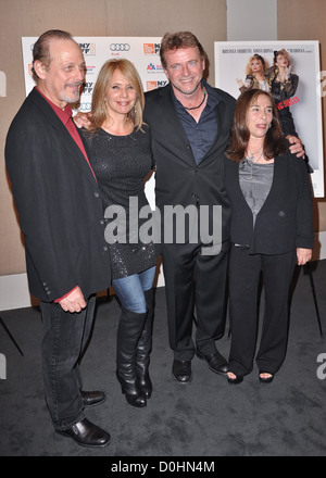 Mark Blum, Rosanna Arquette, Aidan Quinn, Susan Seidelman 25th anniversary screening of Desperately Seeking Susan New York Stock Photo