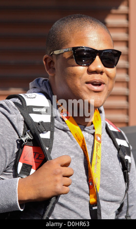 Kyle Massey outside the dance-rehearsal studio for ABC-TV's 'Dancing with the Stars' Los Angeles, California - 23.09.10 Stock Photo