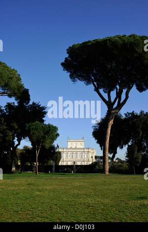 Italy, Rome, Villa Doria Pamphilj Stock Photo