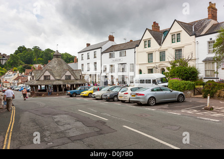 The Yarn Market in the village of Dunster on the edge of the