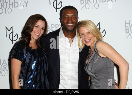 Carly Craig, Chris Harrison and Carrie Keagan Matt Goss Surprise Birthday Party held at A Private Location Hollywood, Stock Photo
