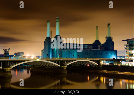 A view of Battersea Power Station. Stock Photo