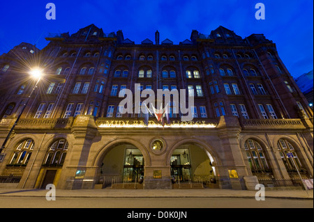 The Midland Hotel in St Peter's Square in Manchester. Stock Photo