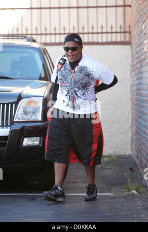 Kyle Massey outside the dance rehearsal studio for ABC-TV's 'Dancing with the Stars' Los Angeles, California - 07.10.10 Stock Photo