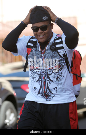 Kyle Massey outside the dance rehearsal studio for ABC-TV's 'Dancing with the Stars' Los Angeles, California - 07.10.10 Stock Photo