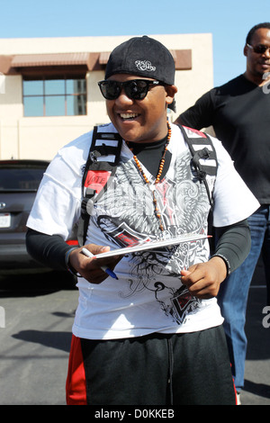 Kyle Massey outside the dance rehearsal studio for ABC-TV's 'Dancing with the Stars' Los Angeles, California - 07.10.10 Stock Photo