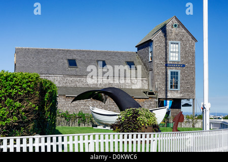 Old Sculpin Gallery, Edgartown, Martha's Vineyard, Massachusetts, USA Stock Photo