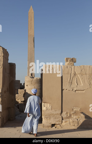 Karnak Temple complex near Luxor Egypt Stock Photo