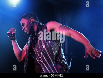 Jason Derulo performing at Manchester Academy Manchester, England Stock Photo