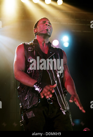 Jason Derulo performing at Manchester Academy Manchester, England - 23.08.10 Stock Photo