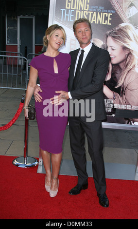 Christina Applegate and Martyn LeNoble Los Angeles Premiere of 'Going the Distance' held at the Grauman's Chinese Theatre - Stock Photo