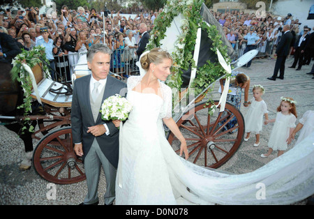 Tatiana Blatnik and her father-in-law Attilio Brillembourg The Wedding ...