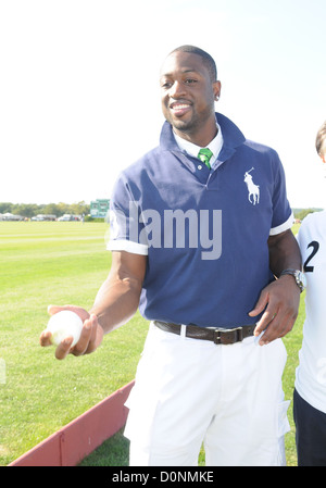 Dwayne Wade Bridgehamption Polo Classic Bridgehampton, New York - 28.08.10 Stock Photo