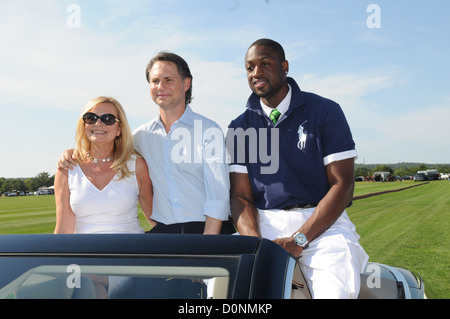 Dwayne Wade Bridgehamption Polo Classic Bridgehampton, New York - 28.08.10 Stock Photo