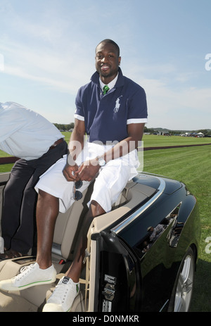 Dwayne Wade Bridgehamption Polo Classic Bridgehampton, New York - 28.08.10 Stock Photo