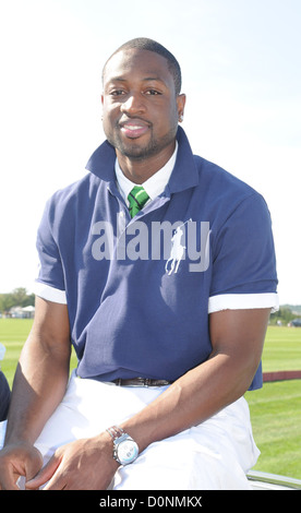 Dwayne Wade Bridgehamption Polo Classic Bridgehampton, New York - 28.08.10 Stock Photo