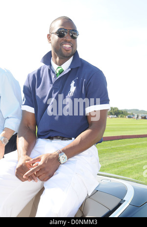 Dwayne Wade Bridgehamption Polo Classic Bridgehampton, New York - 28.08.10 Stock Photo