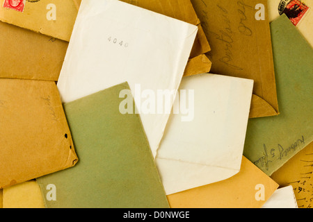 Old vintage papers background texture pattern Stock Photo
