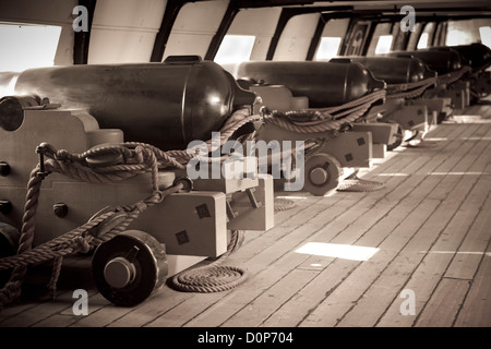 USS Constellation, Baltimore Stock Photo