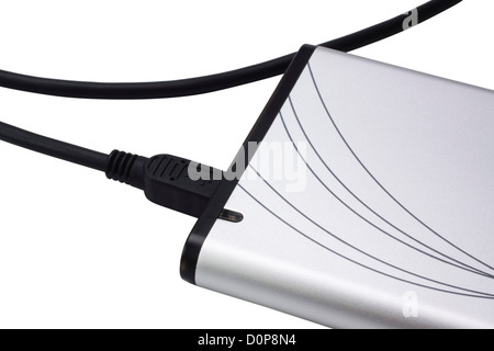 Close-up of a mini hard drive Stock Photo