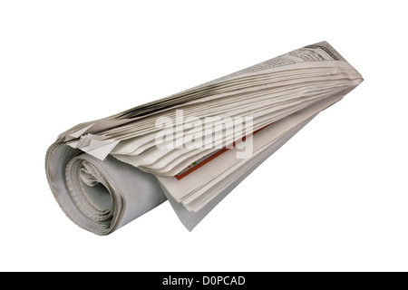 Close-up of a newspaper Stock Photo