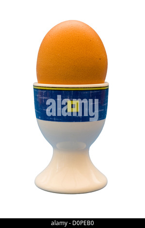 An Egg in an Eggcup Stock Photo