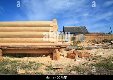 construction of the new building Stock Photo