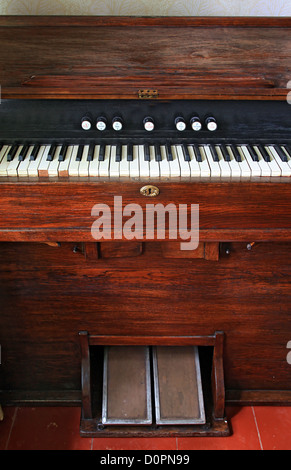 old harpsichord Stock Photo