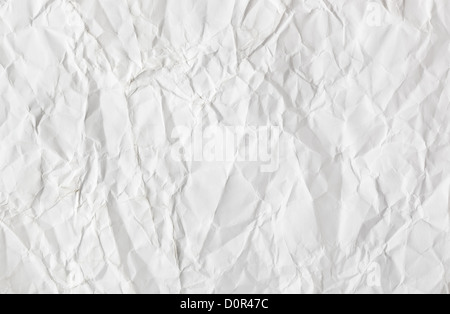 Crumpled paper background Stock Photo