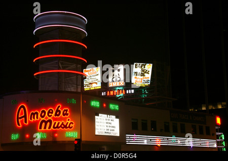 Amoeba Music, Hollywood, CA Stock Photo