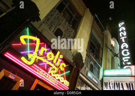 The Frolic Room next to the Pantages Theatre in Hollywood, CA Stock Photo
