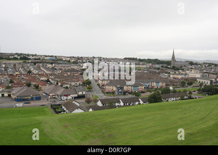 The Bogside Londonderry Northern Ireland Stock Photo