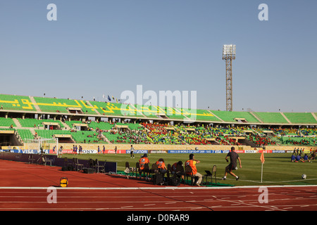 General view of Mubarak Stadium ahead of the 2009 FIFA U-20 World Cup quarterfinal match between South Korea and Ghana. Stock Photo