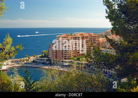 Modern apartment houses in Monte Carlo Stock Photo