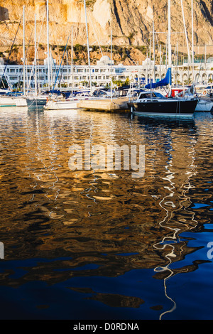 Marina. Aguadulce, near Almeria, Andalusia, Spain Stock Photo