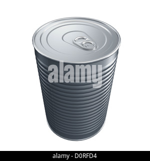 Tin can Stock Photo