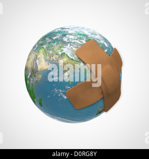 Earth aid Stock Photo