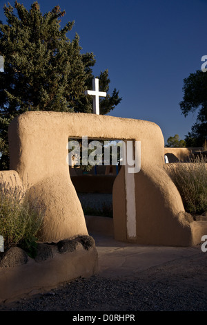 Taos Church at Dawn Stock Photo