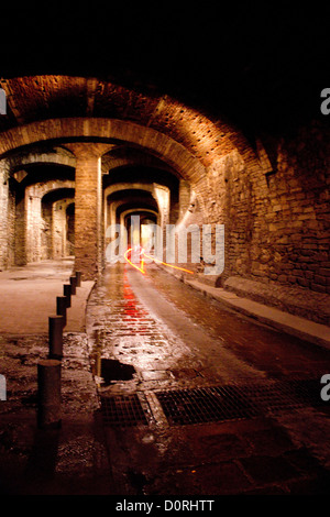 Streak in a Tunnel Stock Photo