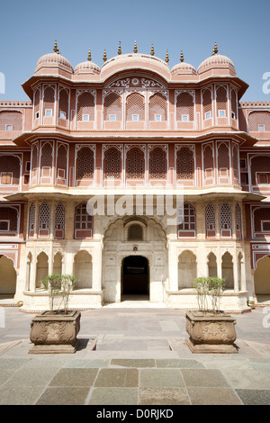 Chandra Mahal - Cipty Planase in Jaipur Stock Photo