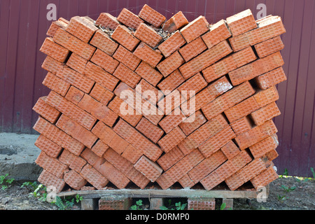 stack of bricks Stock Photo