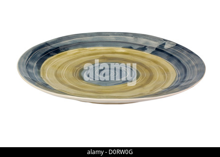 Close-up of a ceramic plate Stock Photo