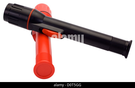 Close-up of flashlights Stock Photo