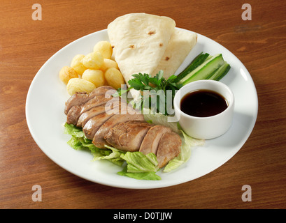 Roasted duck, Chinese style  . Stock Photo