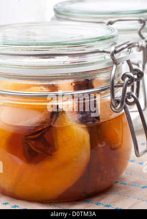 Preserved Quince Stock Photo