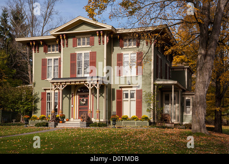 Landmark Inn, Bed and Breakfast, Cooperstown, NY Stock Photo